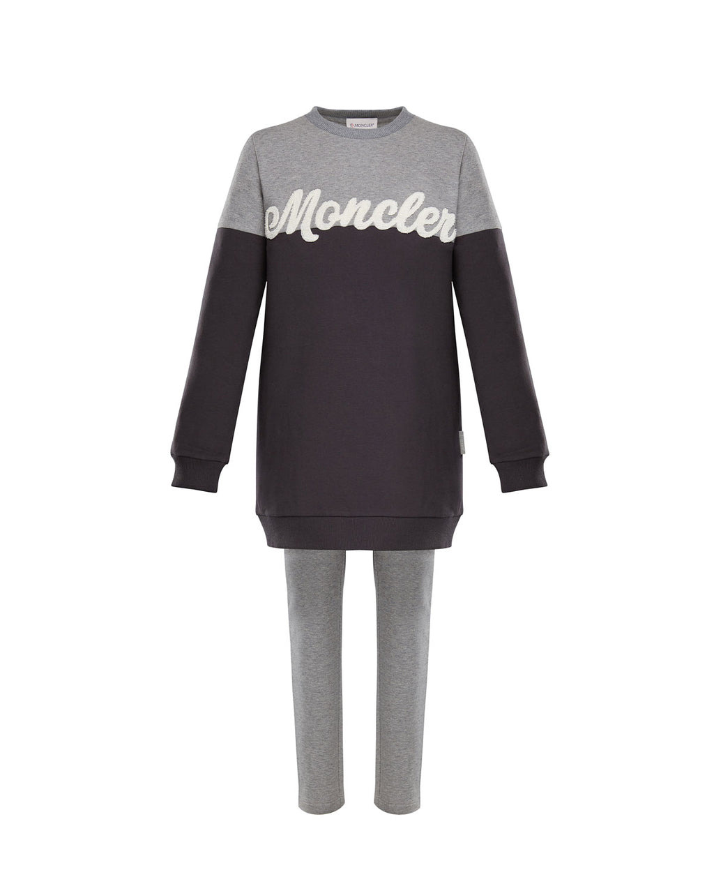 Moncler Two-Tone Logo Sweater and Leggings Set / Tracksuit