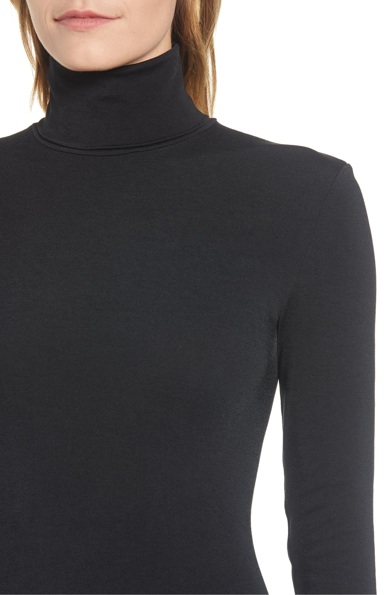 Wolford Colorado String Body - Turtleneck Thong Bodysuit