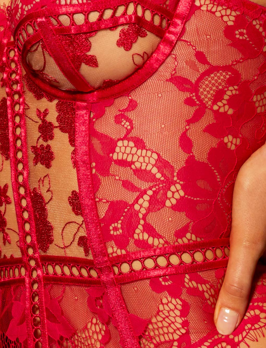 Honey Birdette Molly Red