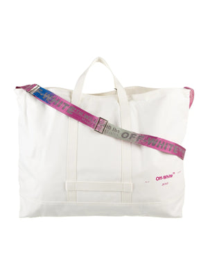Off-White c/o Virgil Abloh New Commercial Tote Bag in Pink